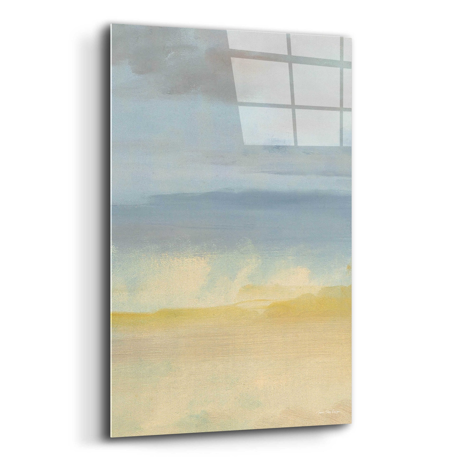 Epic Art 'Sand, Ocean and Sky' by Seven Trees Design, Acrylic Glass Wall Art,12x16