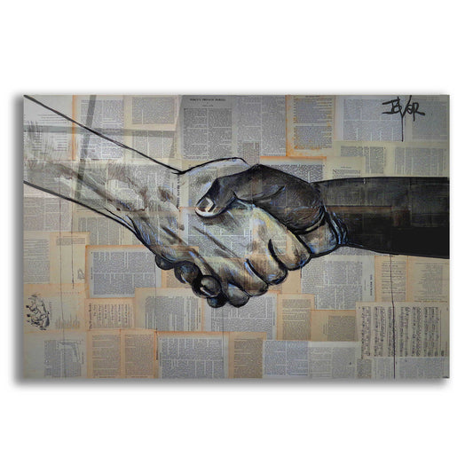 Epic Art 'Come Together' by Loui Jover, Acrylic Glass Wall Art