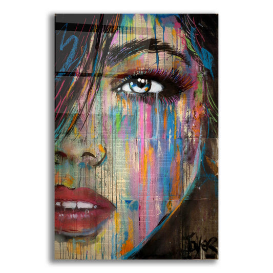 Epic Art 'Falling Out' by Loui Jover, Acrylic Glass Wall Art