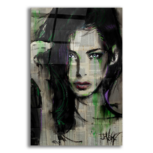 Epic Art 'Green Bay' by Loui Jover, Acrylic Glass Wall Art