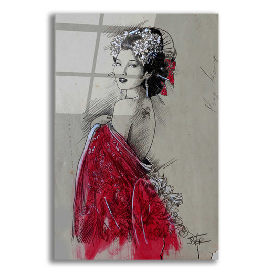 Epic Art 'Hong Kong Angel' by Loui Jover, Acrylic Glass Wall Art