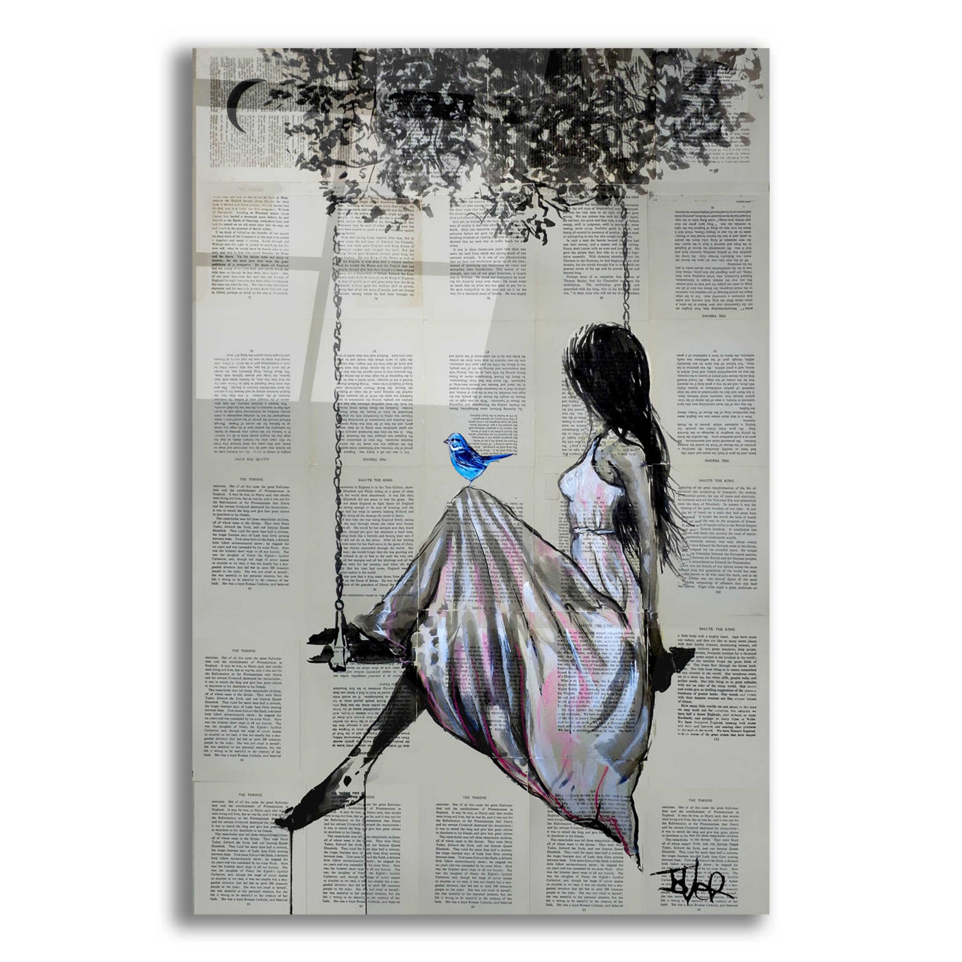 Epic Art 'The Nature Of Hope' by Loui Jover, Acrylic Glass Wall Art,12x16