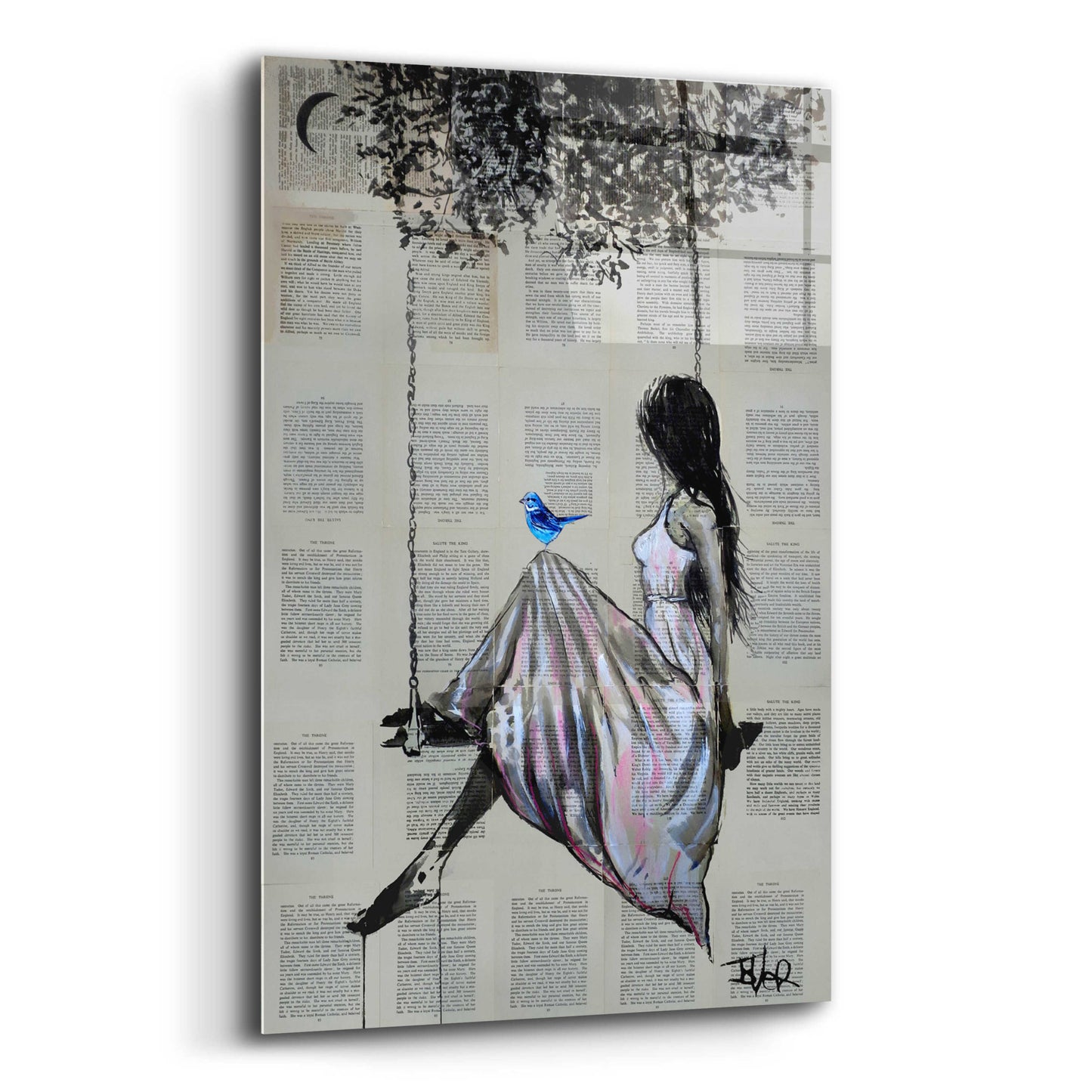 Epic Art 'The Nature Of Hope' by Loui Jover, Acrylic Glass Wall Art,16x24