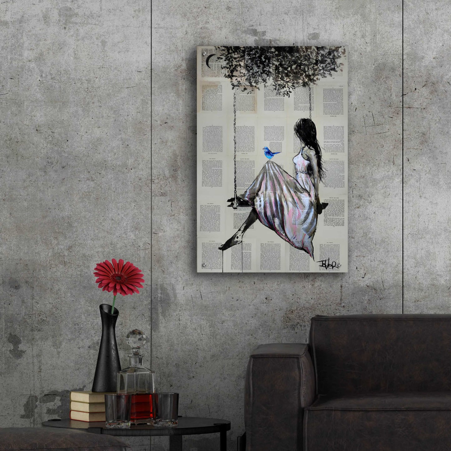 Epic Art 'The Nature Of Hope' by Loui Jover, Acrylic Glass Wall Art,24x36