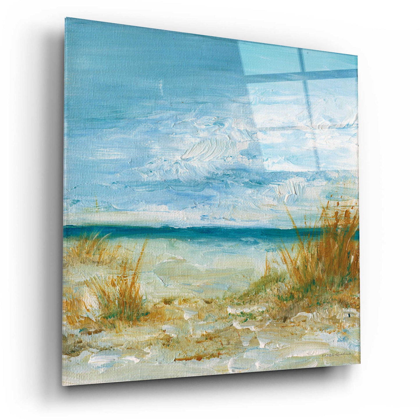 Epic Art 'Sea Breeze' by Kamdon Kreations, Acrylic Glass Wall Art,12x12