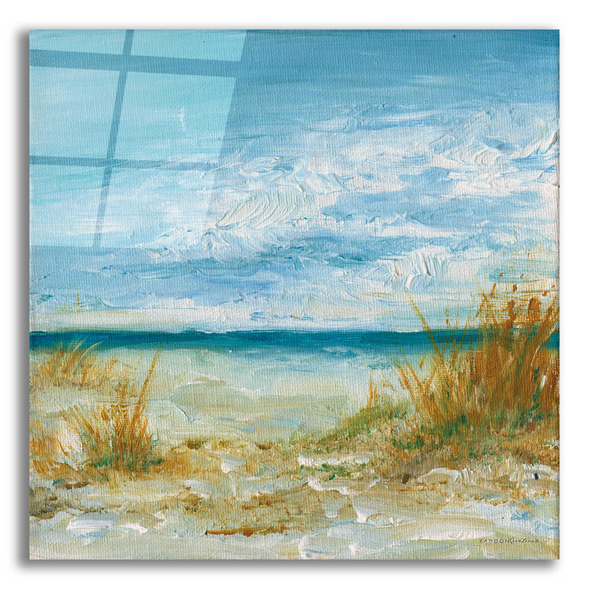 Epic Art 'Sea Breeze' by Kamdon Kreations, Acrylic Glass Wall Art