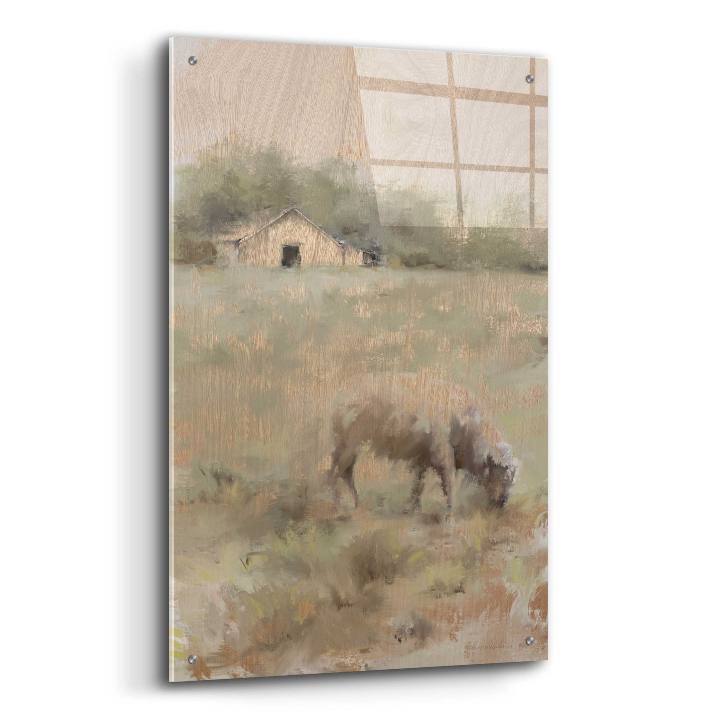 Epic Art 'The Front Pasture' by Kamdon Kreations, Acrylic Glass Wall Art,24x36