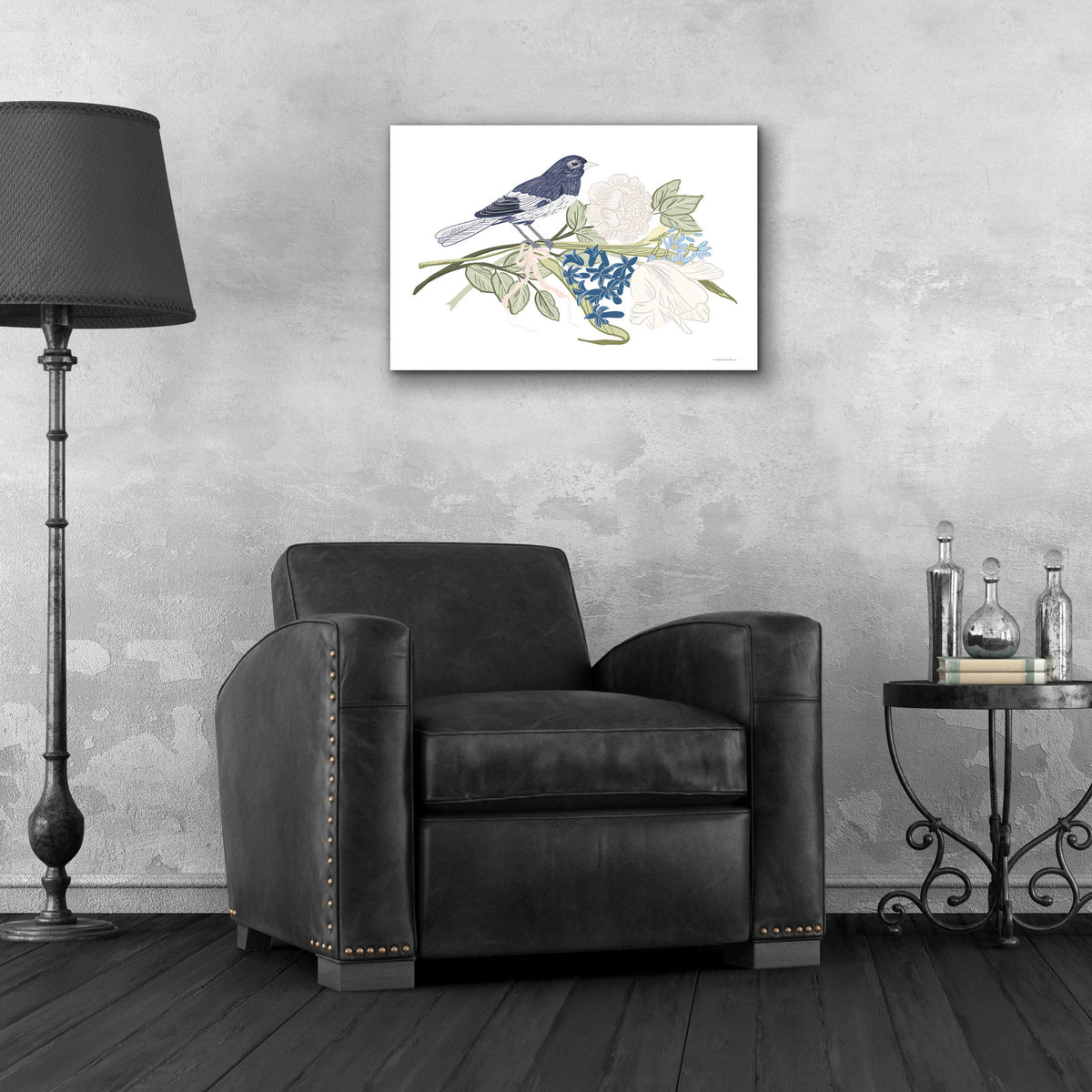 Epic Art 'Fresh Bouquet' by Kamdon Kreations, Acrylic Glass Wall Art,24x16