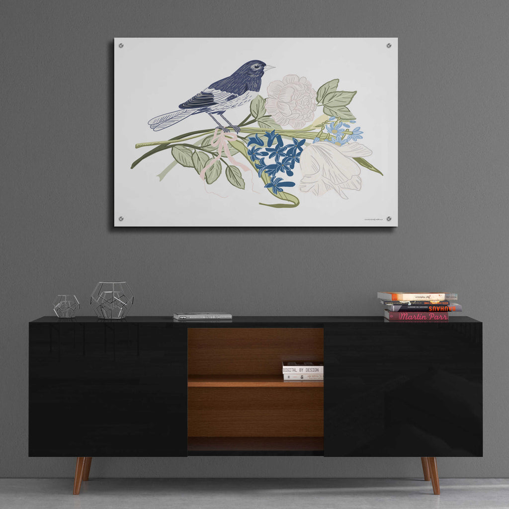 Epic Art 'Fresh Bouquet' by Kamdon Kreations, Acrylic Glass Wall Art,36x24