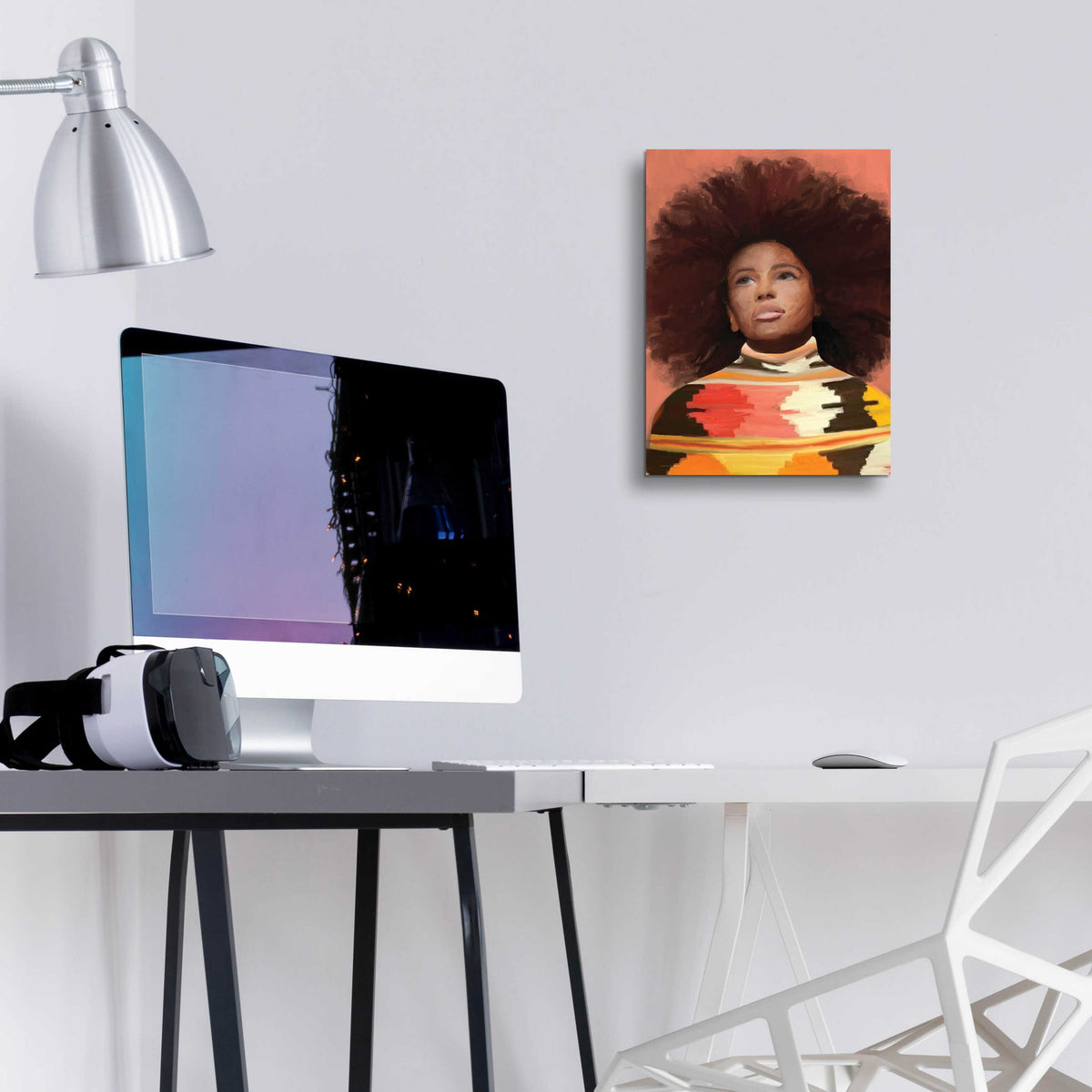 Epic Art 'Radiance' by Kamdon Kreations, Acrylic Glass Wall Art,12x16
