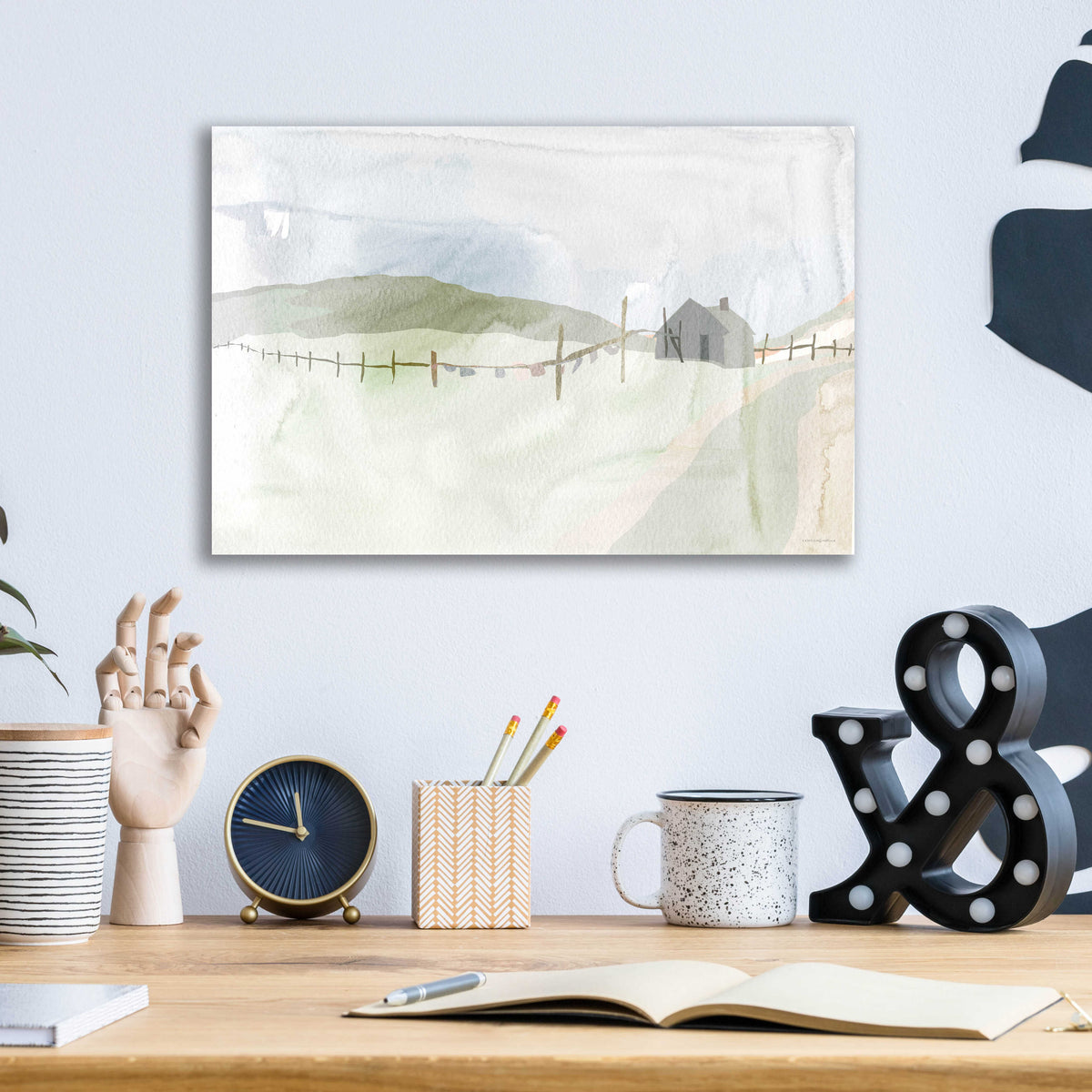 Epic Art 'Laundry Day' by Kamdon Kreations, Acrylic Glass Wall Art,16x12