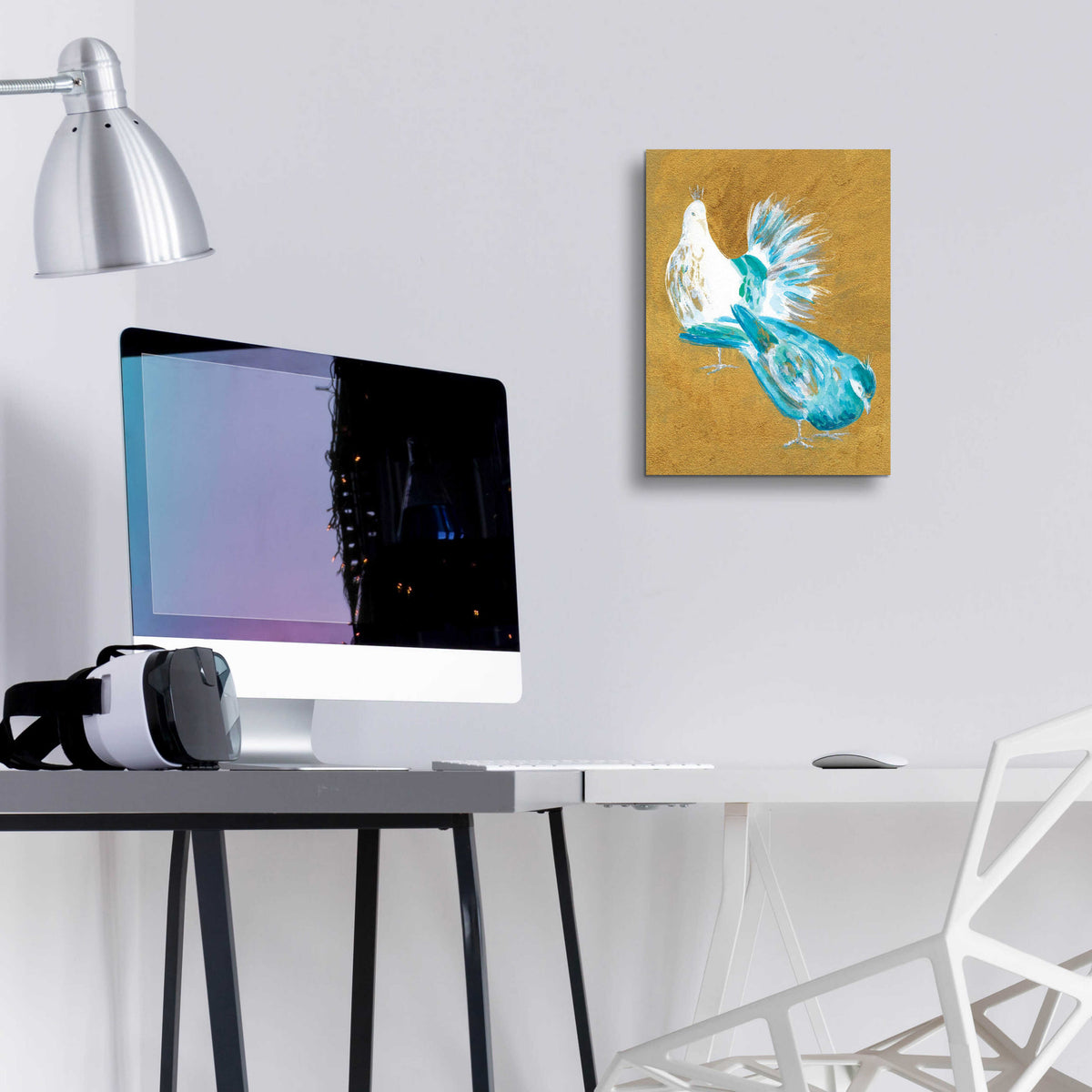 Epic Art 'Roaming Royalty' by Kamdon Kreations, Acrylic Glass Wall Art,12x16