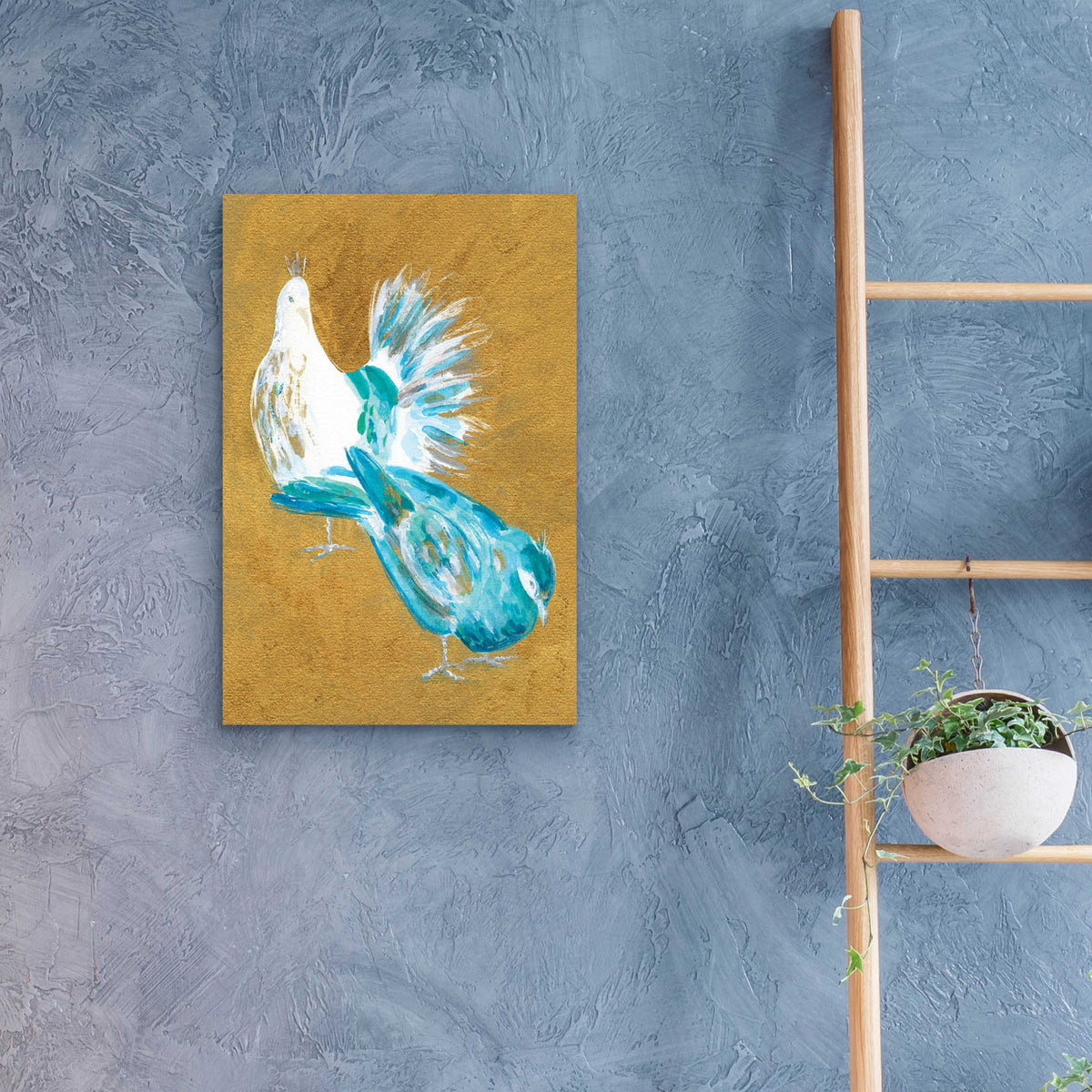 Epic Art 'Roaming Royalty' by Kamdon Kreations, Acrylic Glass Wall Art,16x24