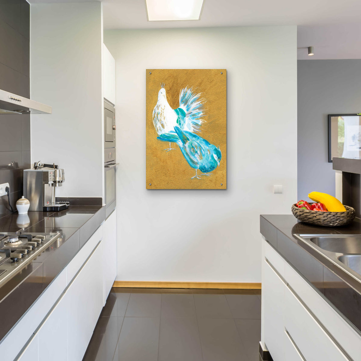 Epic Art 'Roaming Royalty' by Kamdon Kreations, Acrylic Glass Wall Art,24x36