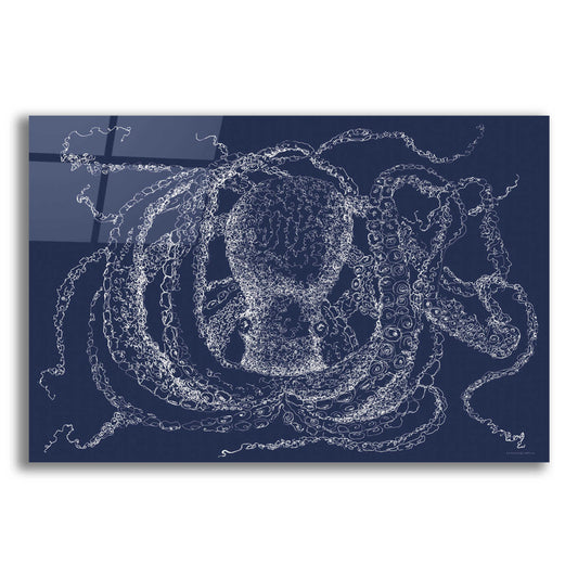 Epic Art 'Octo Scribble' by Kamdon Kreations, Acrylic Glass Wall Art