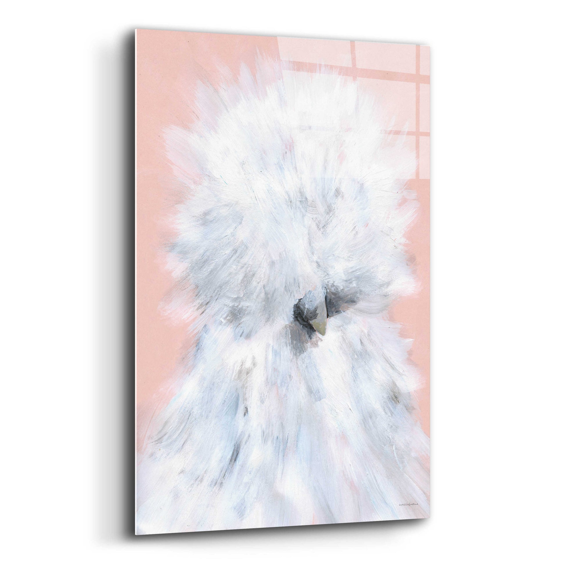 Epic Art 'That Chick Has Great Hair' by Kamdon Kreations, Acrylic Glass Wall Art,12x16