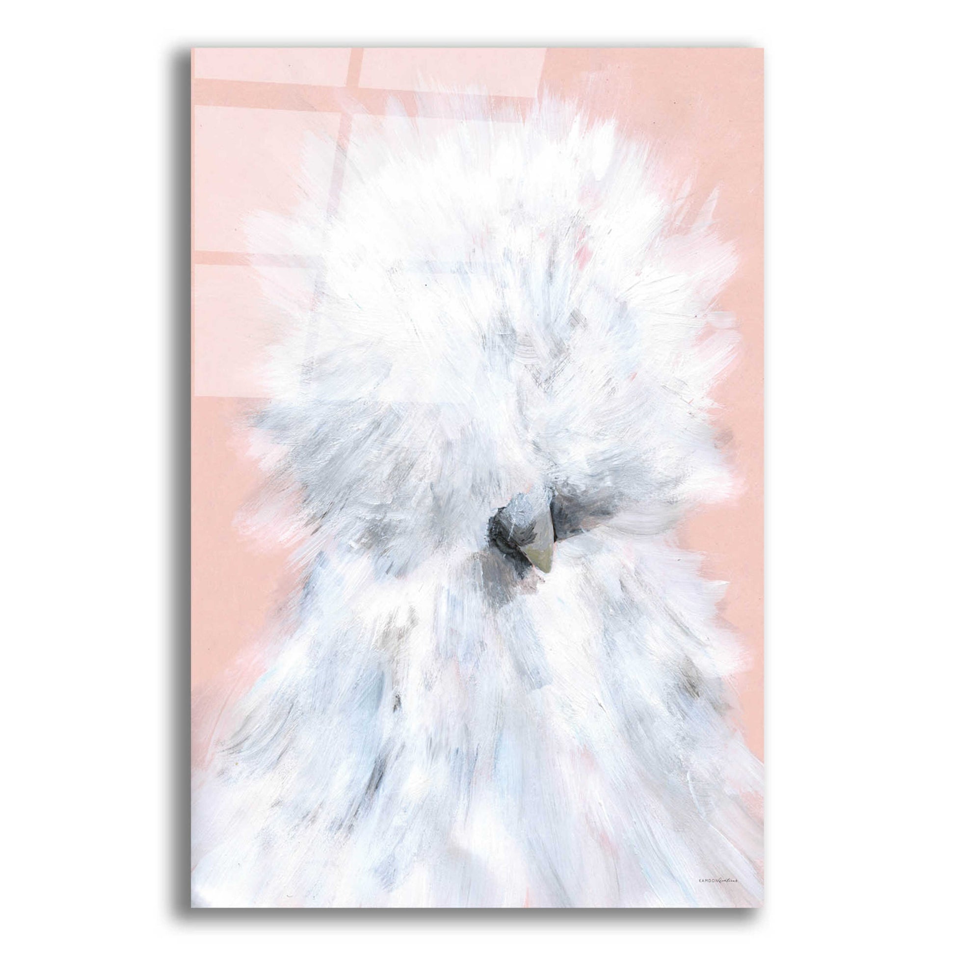 Epic Art 'That Chick Has Great Hair' by Kamdon Kreations, Acrylic Glass Wall Art
