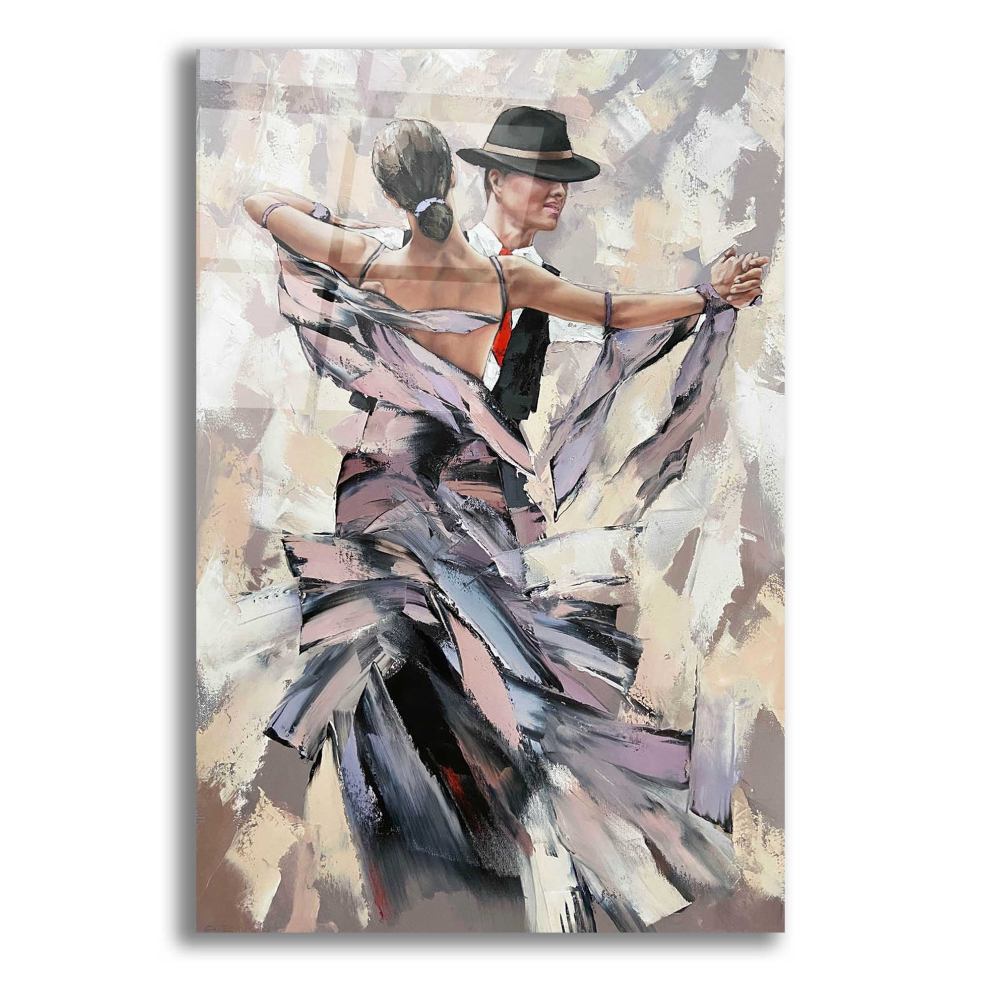 Epic Art 'Tango Number Two' by Alexander Gunin Acrylic Glass Wall Art,12x16