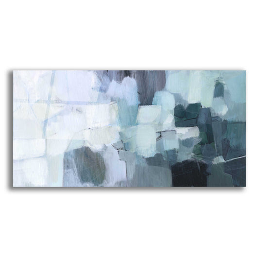 Epic Art 'Blue Deluge II' by Victoria Borges Acrylic Glass Wall Art
