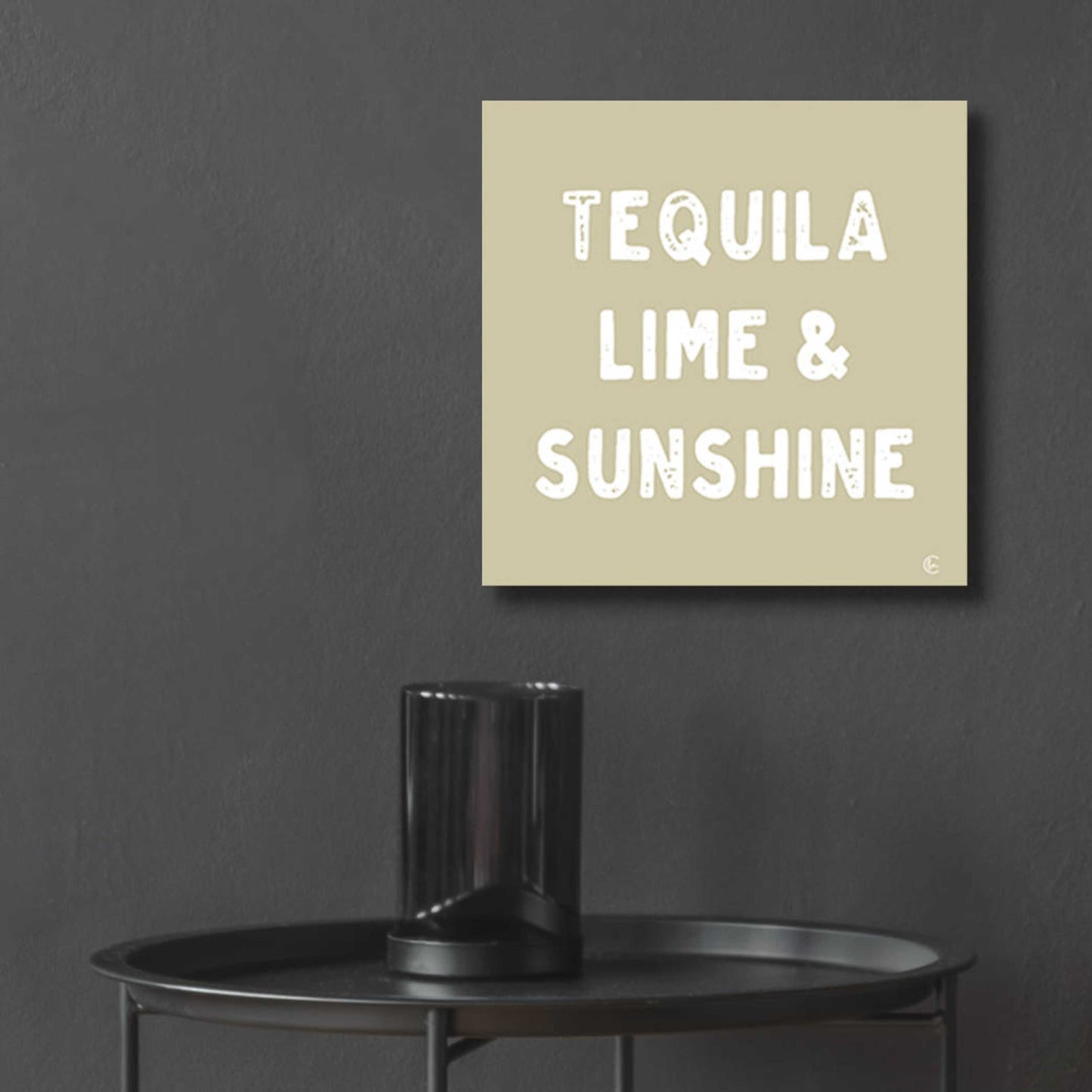 Epic Art 'Tequila, Lime & Sunshine' by Fearfully Made Creations, Acrylic Glass Wall Art,12x12