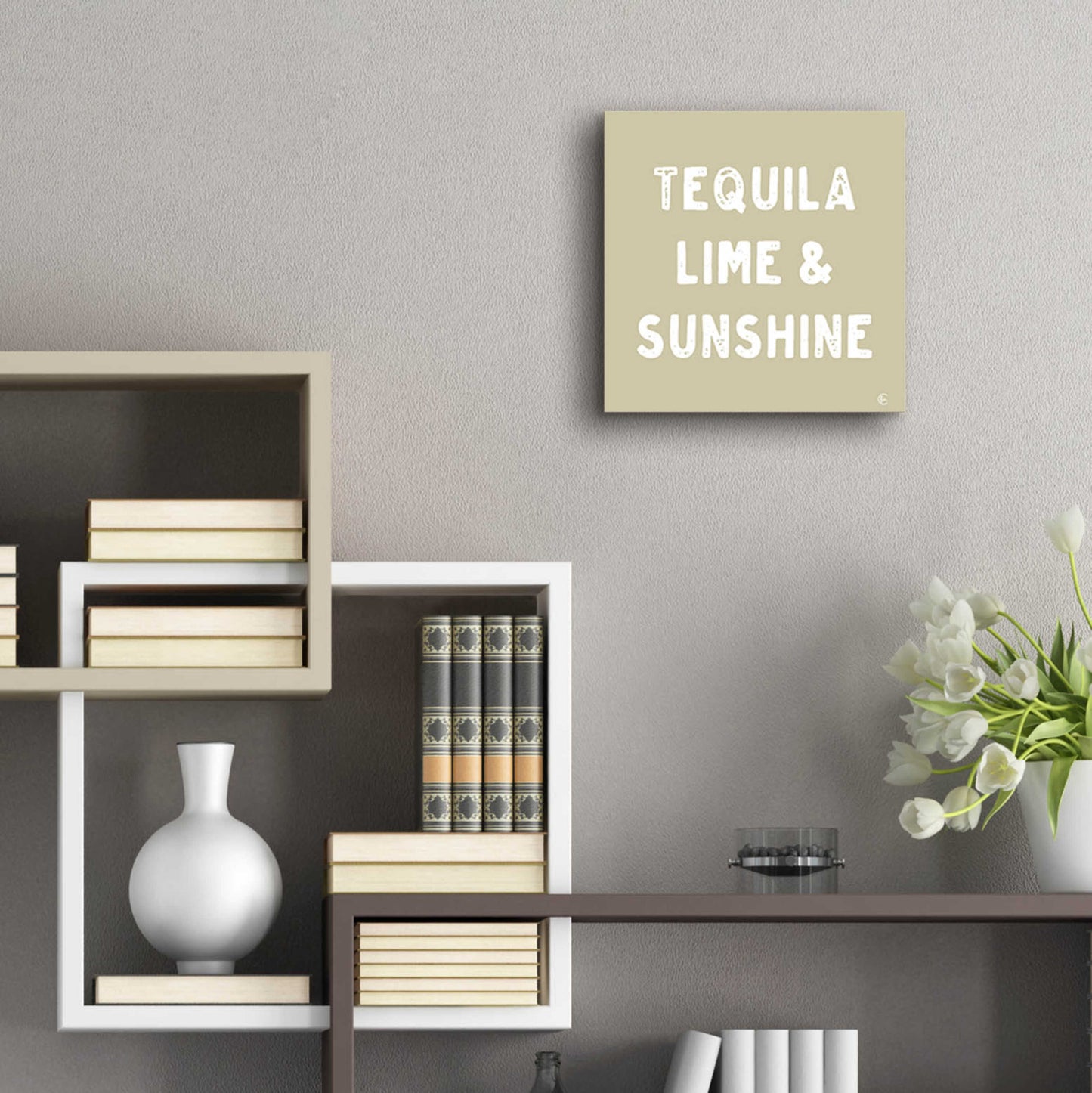 Epic Art 'Tequila, Lime & Sunshine' by Fearfully Made Creations, Acrylic Glass Wall Art,12x12