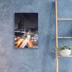 Epic Art 'Inner Harbor Lights II' by Lori Deiter, Acrylic Glass Wall Art,16x24