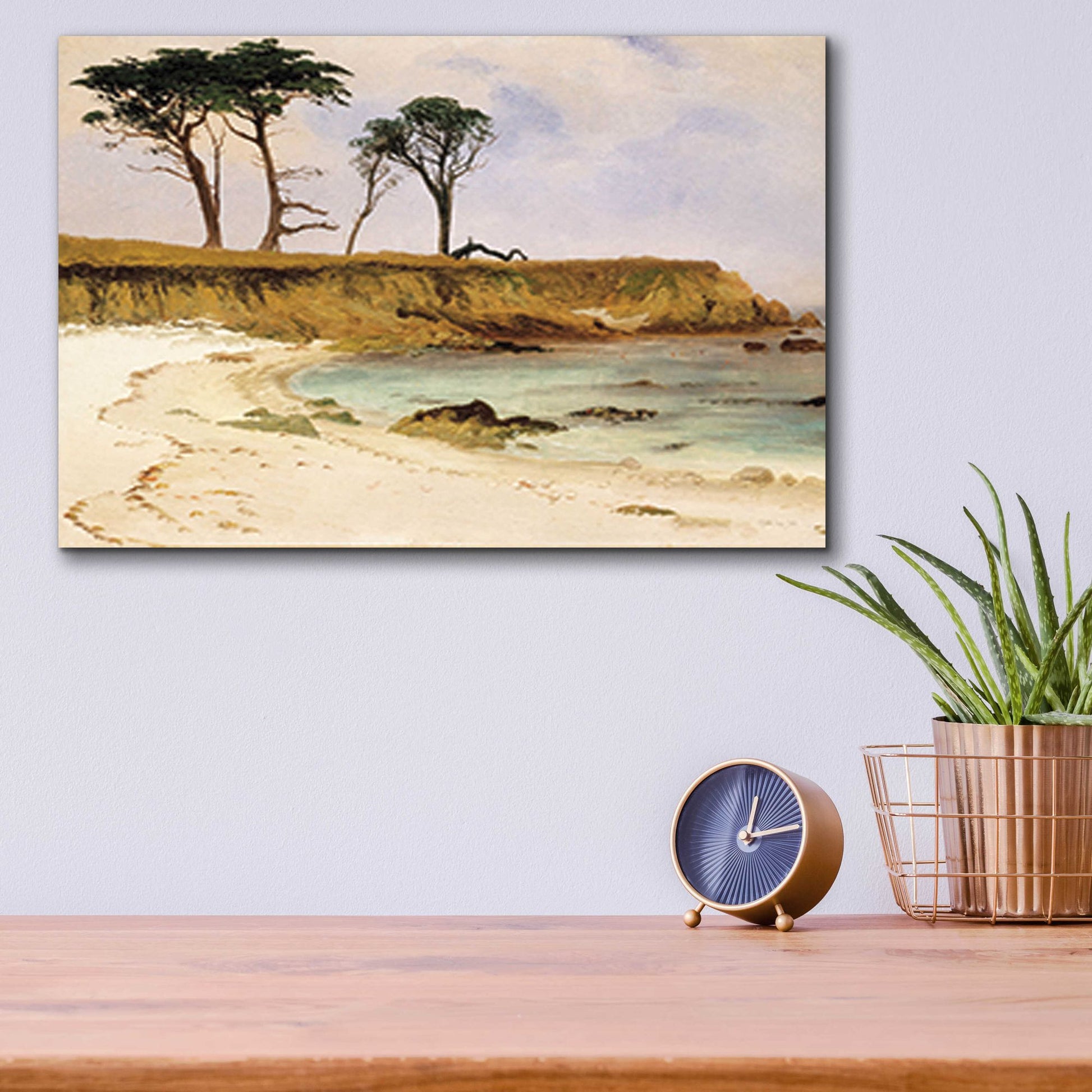 Epic Art 'Along the Coast' by Stellar Design Studio, Acrylic Glass Wall Art,16x12