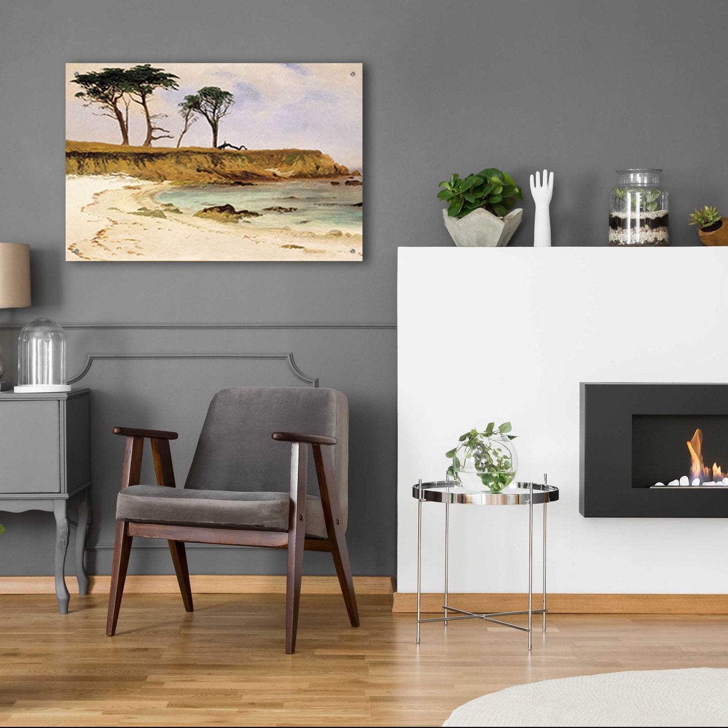 Epic Art 'Along the Coast' by Stellar Design Studio, Acrylic Glass Wall Art,36x24