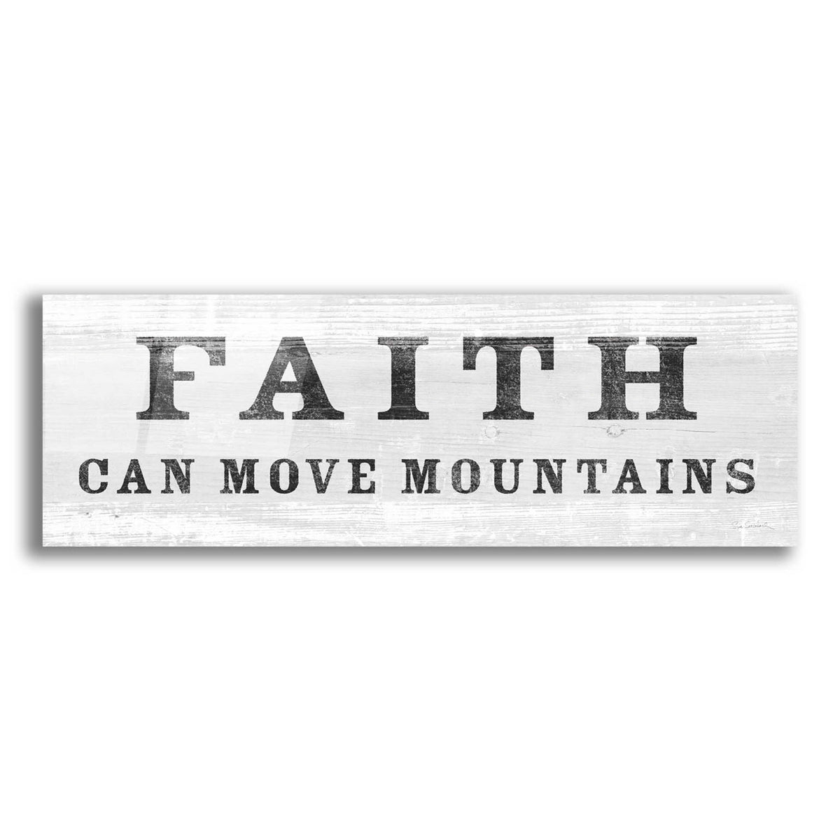 Epic Art 'Signs of Faith VI' by Sue Schlabach, Acrylic Glass Wall Art