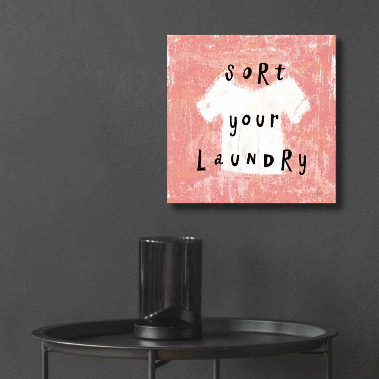 Epic Art 'Laundry Rules III' by Sue Schlabach, Acrylic Glass Wall Art,12x12