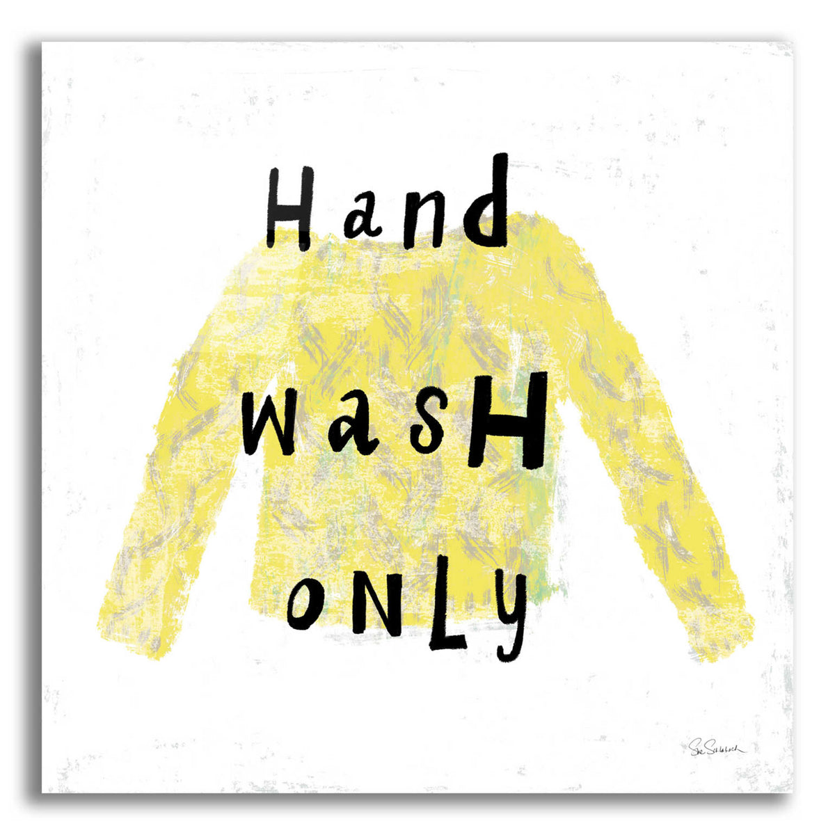 Epic Art 'Laundry Rules IV' by Sue Schlabach, Acrylic Glass Wall Art