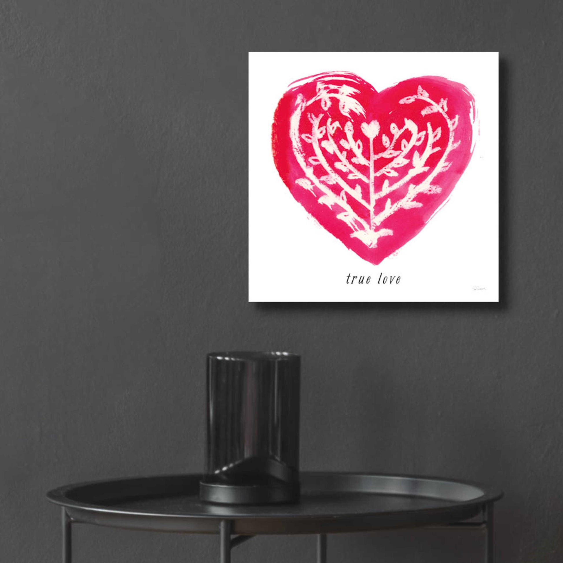 Epic Art 'True Love' by Sue Schlabach, Acrylic Glass Wall Art,12x12