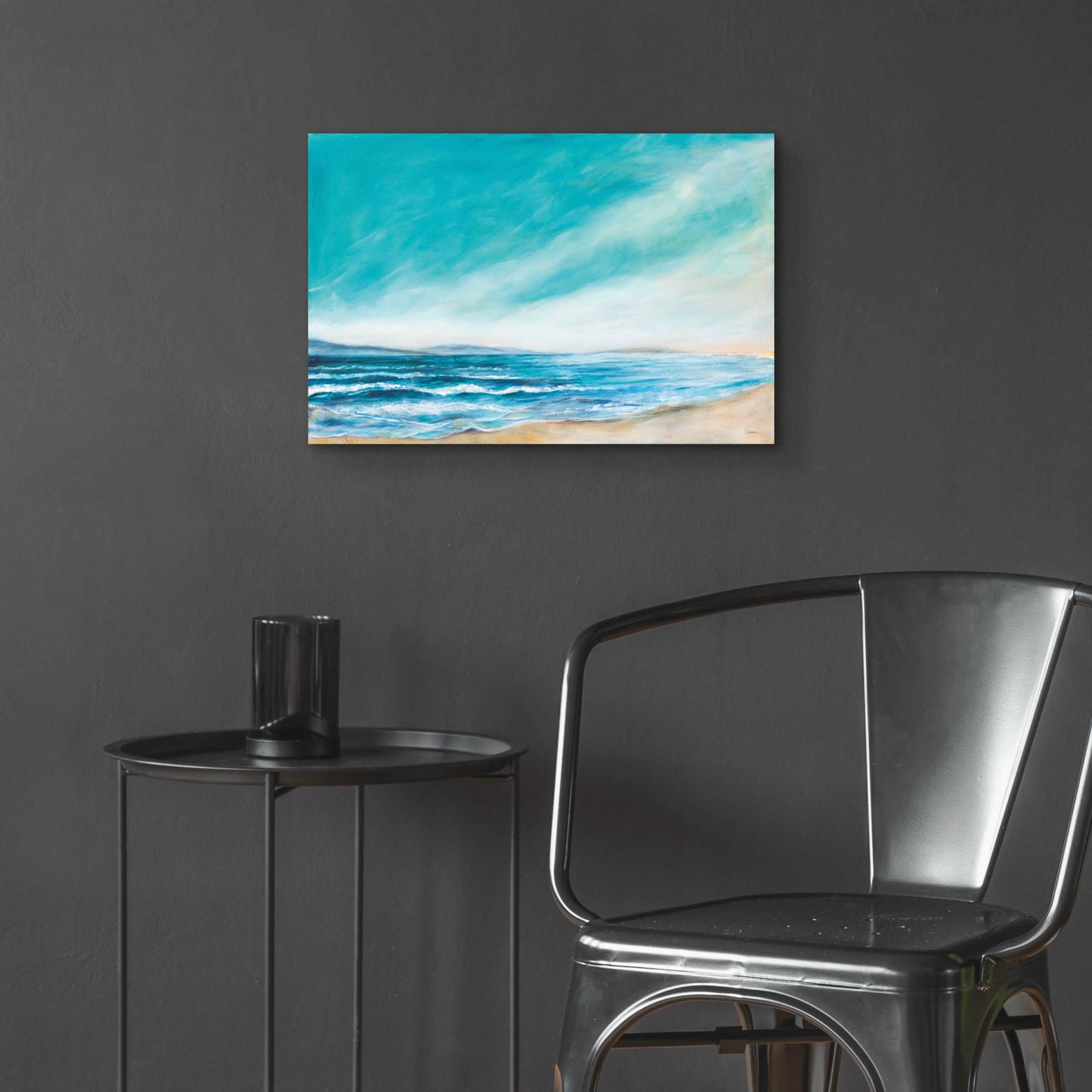 Epic Art 'Islands and Waves' by Sue Schlabach, Acrylic Glass Wall Art,24x16