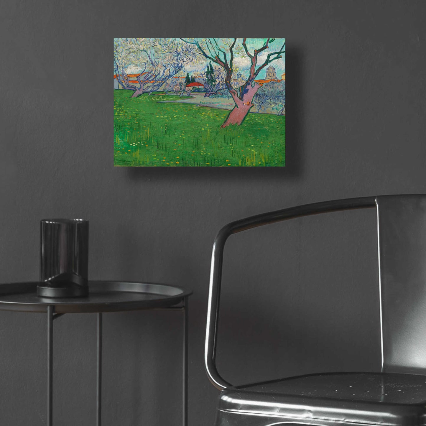 Epic Art 'Orchards In Blossom, View Of Arles' by Vincent Van Gogh, Acrylic Glass Wall Art,16x12