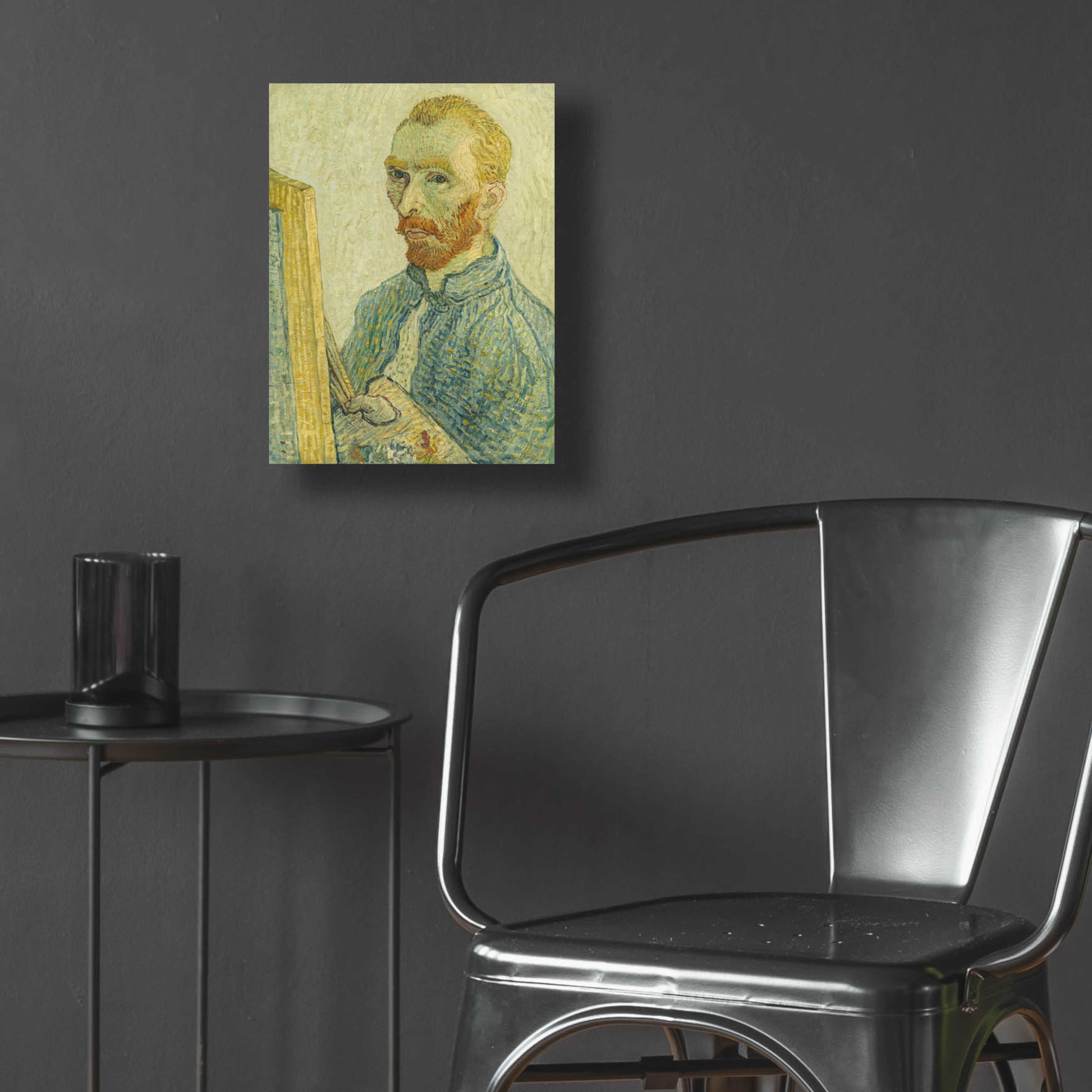 Epic Art 'Portrait Of Vincent Van Gogh' by Vincent Van Gogh, Acrylic Glass Wall Art,12x16