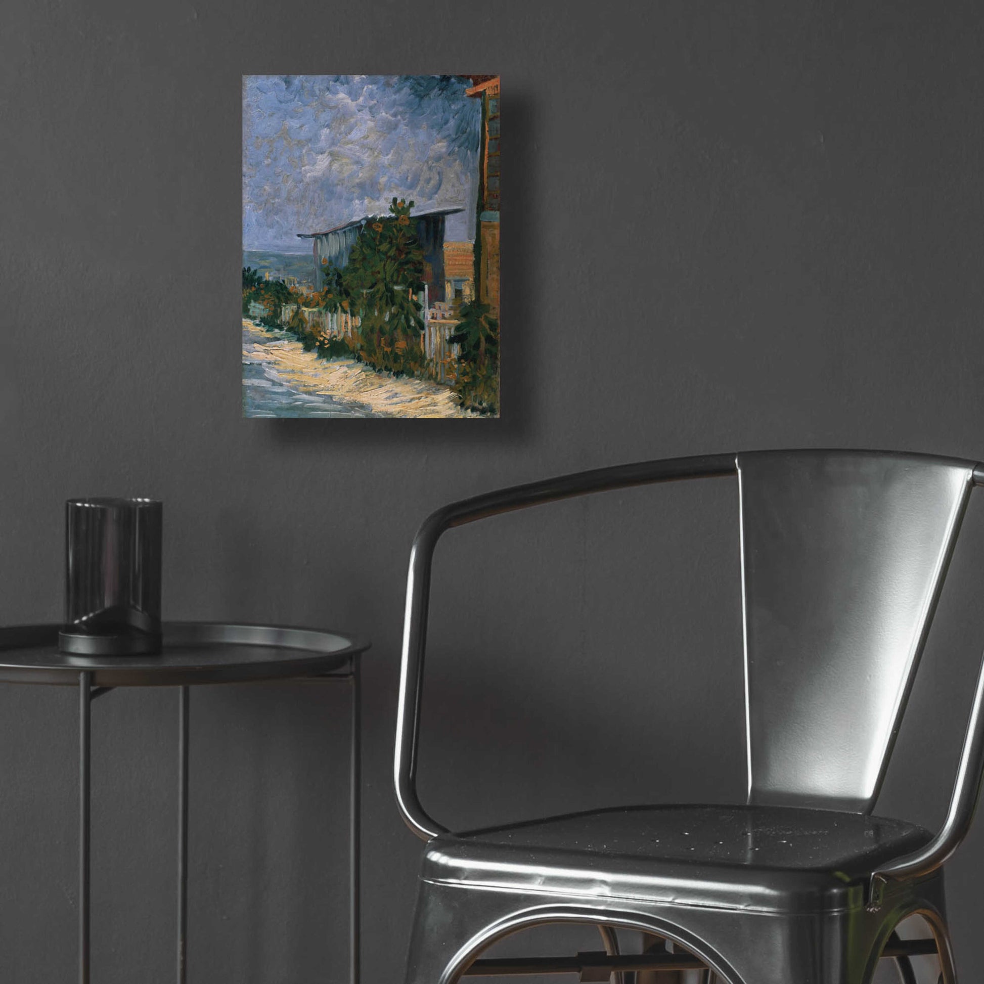 Epic Art 'Shelter On Montmartre' by Vincent Van Gogh, Acrylic Glass Wall Art,12x16