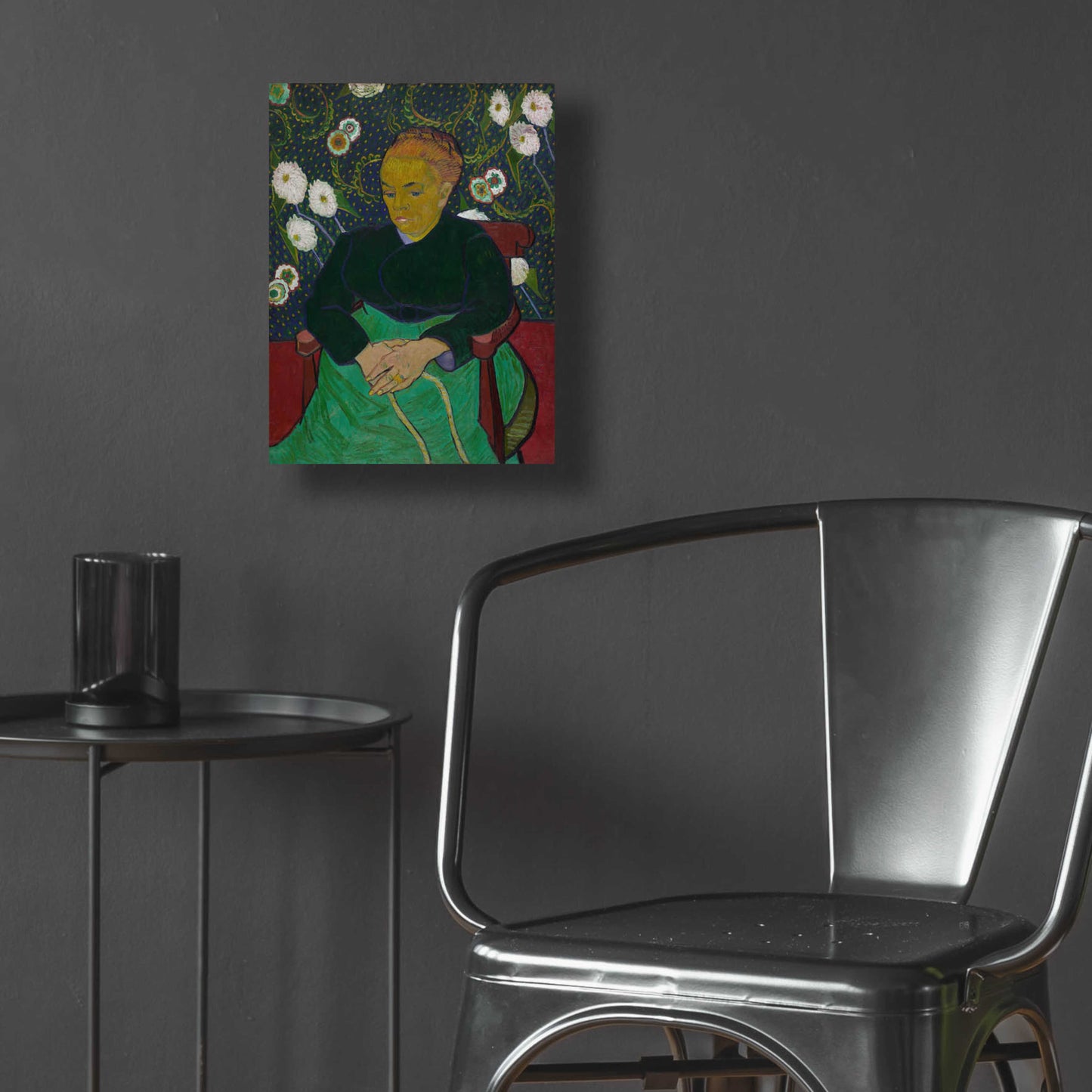 Epic Art 'Madame Roulin Rocking The Cradle' by Vincent Van Gogh, Acrylic Glass Wall Art,12x16