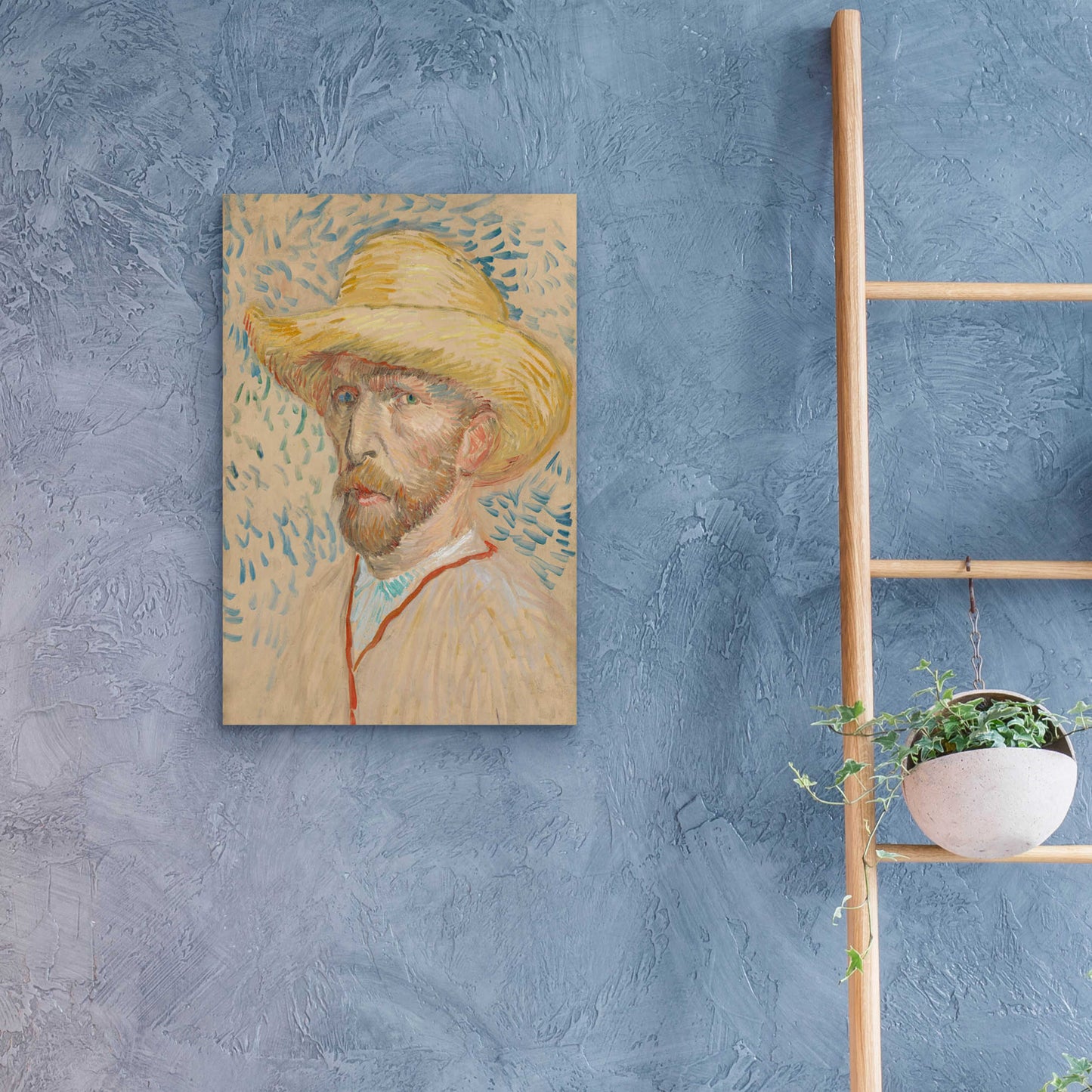 Epic Art 'Zelfportret Selfportrait' by Vincent Van Gogh, Acrylic Glass Wall Art,16x24