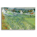 Epic Art 'Vineyards At Auvers' by Vincent Van Gogh, Acrylic Glass Wall Art