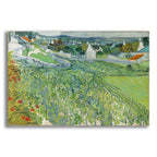 Epic Art 'Vineyards At Auvers' by Vincent Van Gogh, Acrylic Glass Wall Art
