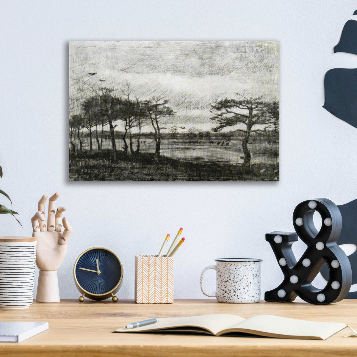Epic Art 'Vincent Van Gogh 06' by Vincent Van Gogh, Acrylic Glass Wall Art,16x12