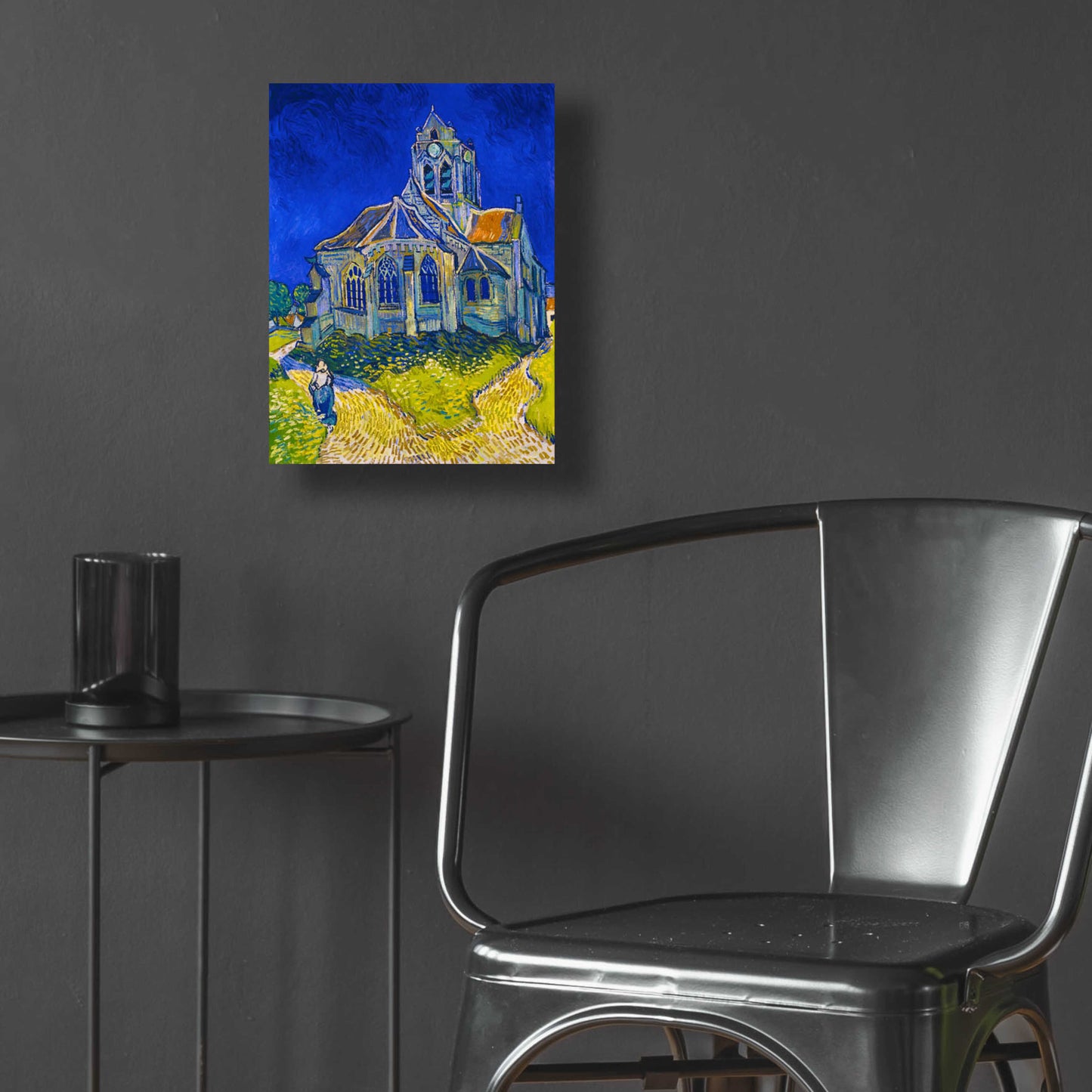 Epic Art 'The Church In Auvers-Sur-Oise, View From The Chevet' by Vincent Van Gogh, Acrylic Glass Wall Art,12x16