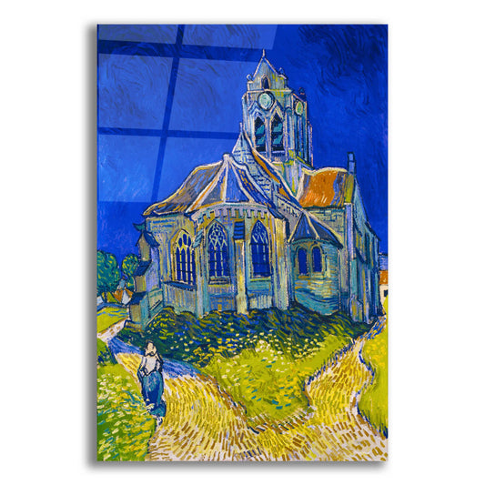 Epic Art 'The Church In Auvers-Sur-Oise, View From The Chevet' by Vincent Van Gogh, Acrylic Glass Wall Art