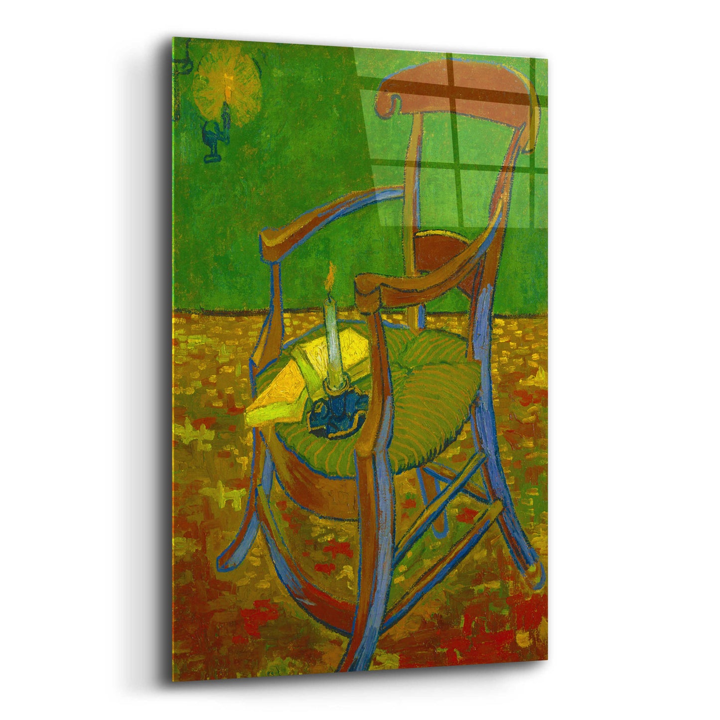 Epic Art 'Gauguin'S Chair' by Vincent Van Gogh, Acrylic Glass Wall Art,12x16