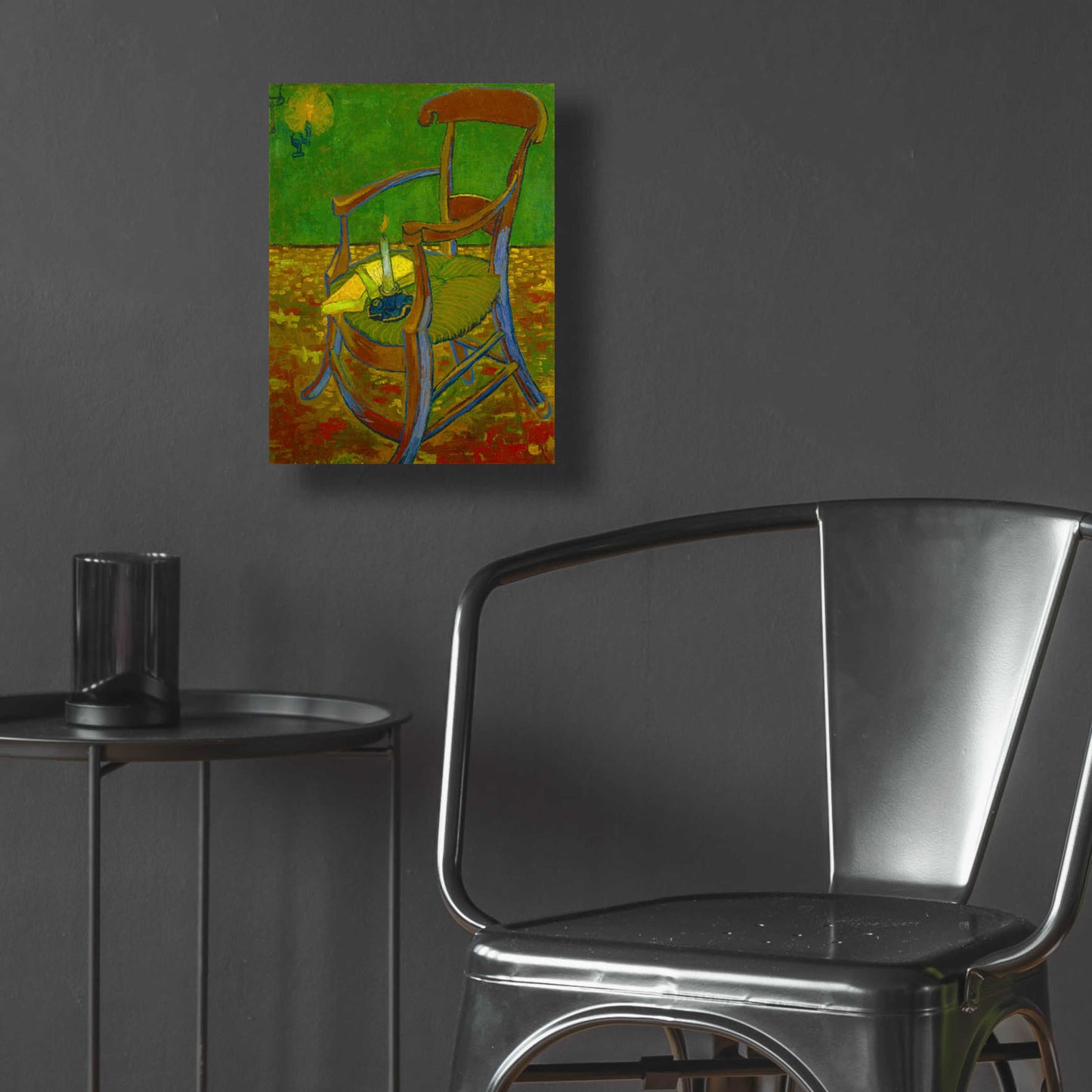 Epic Art 'Gauguin'S Chair' by Vincent Van Gogh, Acrylic Glass Wall Art,12x16