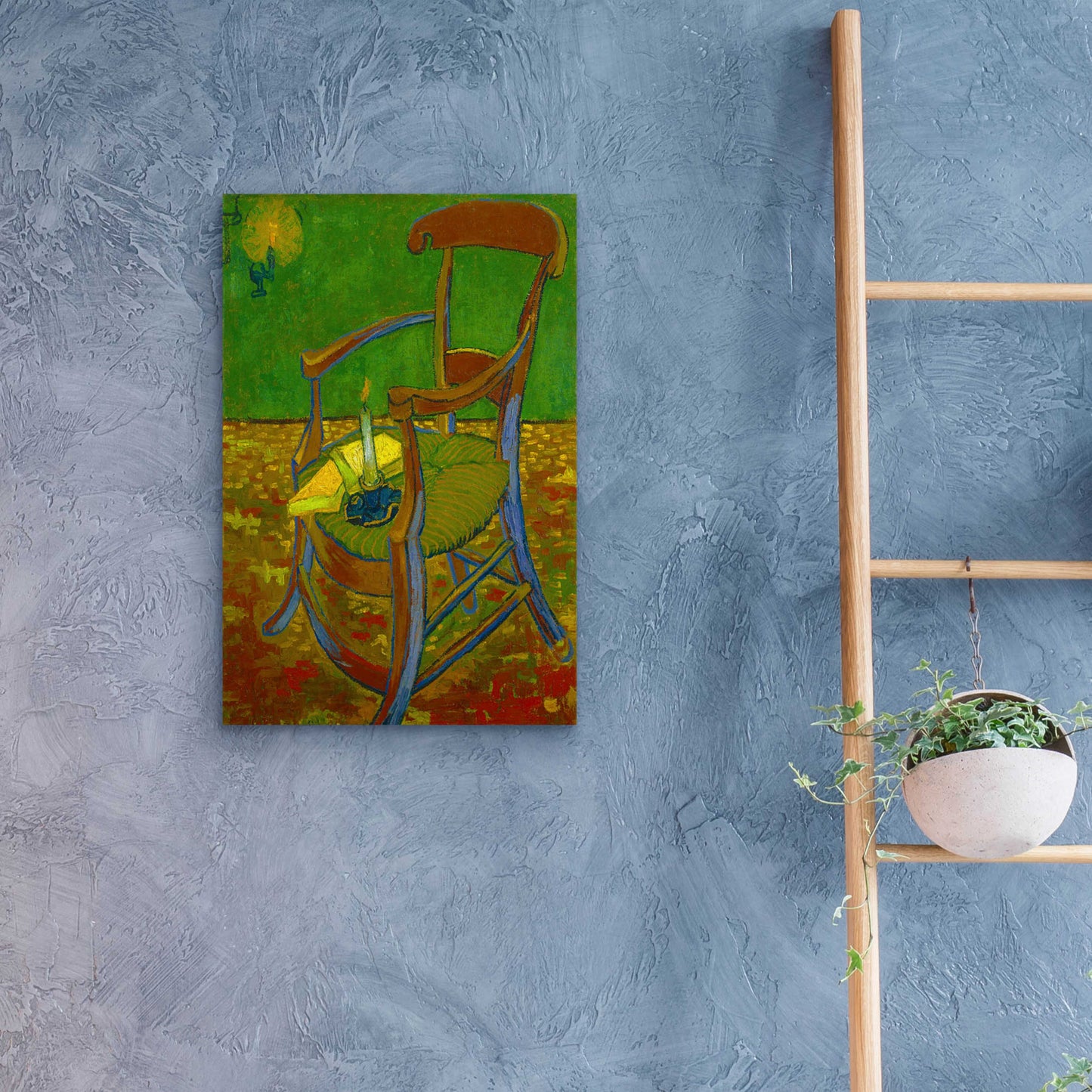 Epic Art 'Gauguin'S Chair' by Vincent Van Gogh, Acrylic Glass Wall Art,16x24