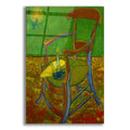 Epic Art 'Gauguin'S Chair' by Vincent Van Gogh, Acrylic Glass Wall Art