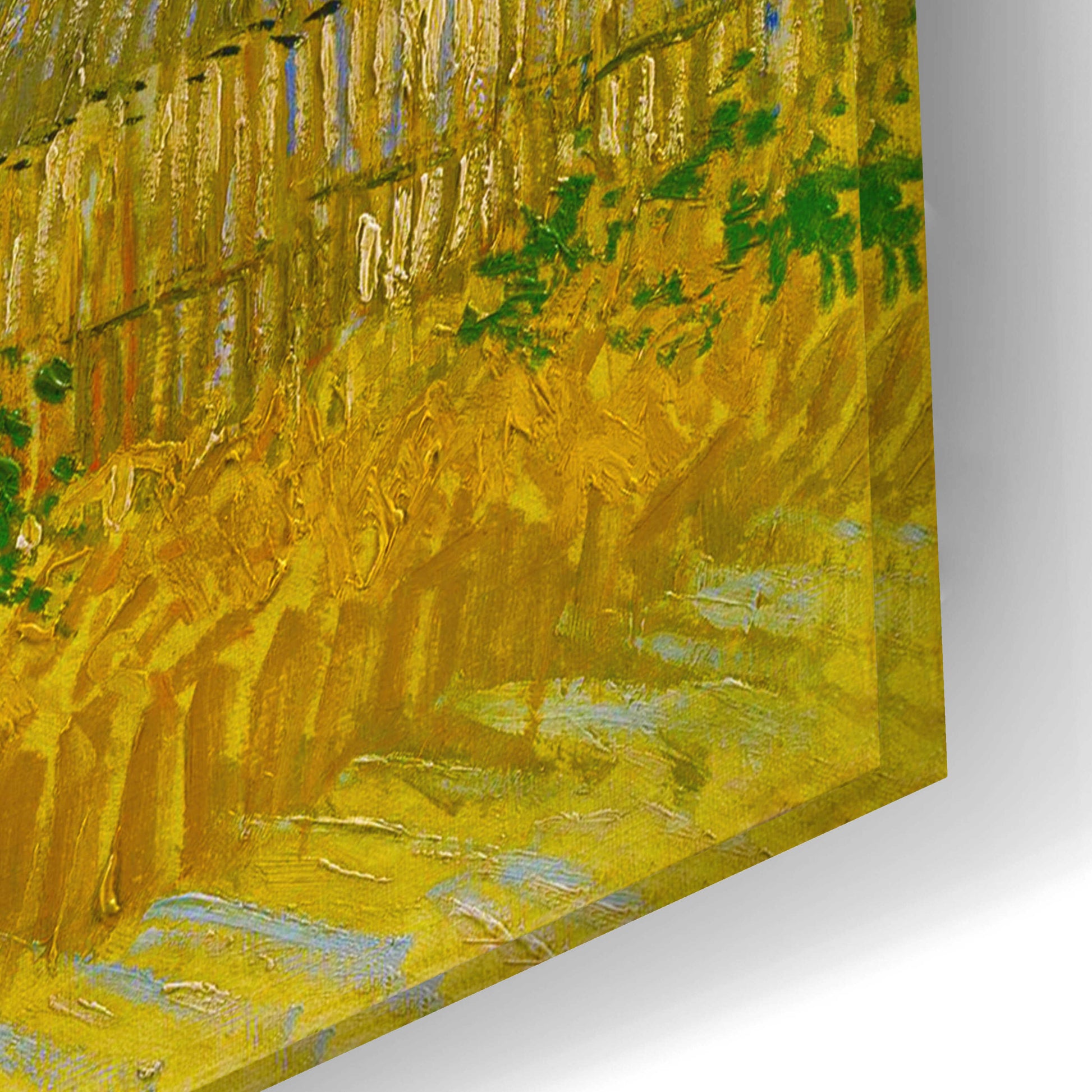 Epic Art 'De Oogst' by Vincent Van Gogh, Acrylic Glass Wall Art,24x16