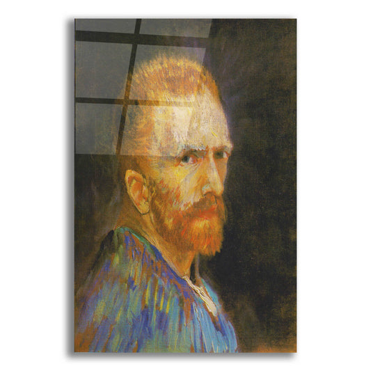 Epic Art 'Selbstbildnis X' by Vincent Van Gogh, Acrylic Glass Wall Art