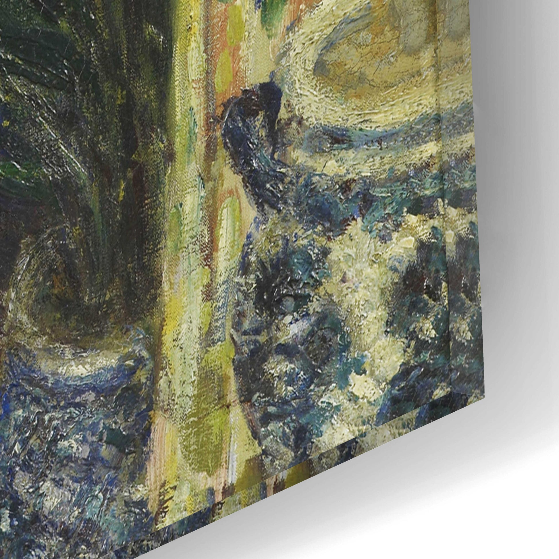 Epic Art 'A Corner Of The Apartment' by Claude Monet, Acrylic Glass Wall Art,12x16